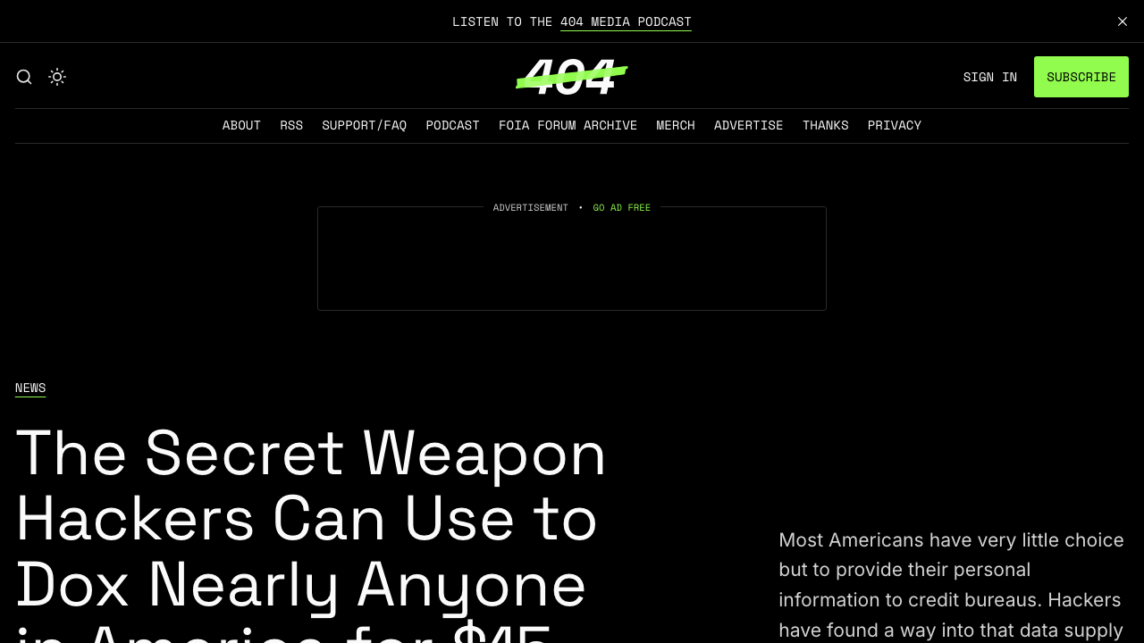 404media.co - The Secret Weapon Hackers Can Use To Dox Nearly Anyone In America For 15 Tlo Usinfosearch Transunion previ