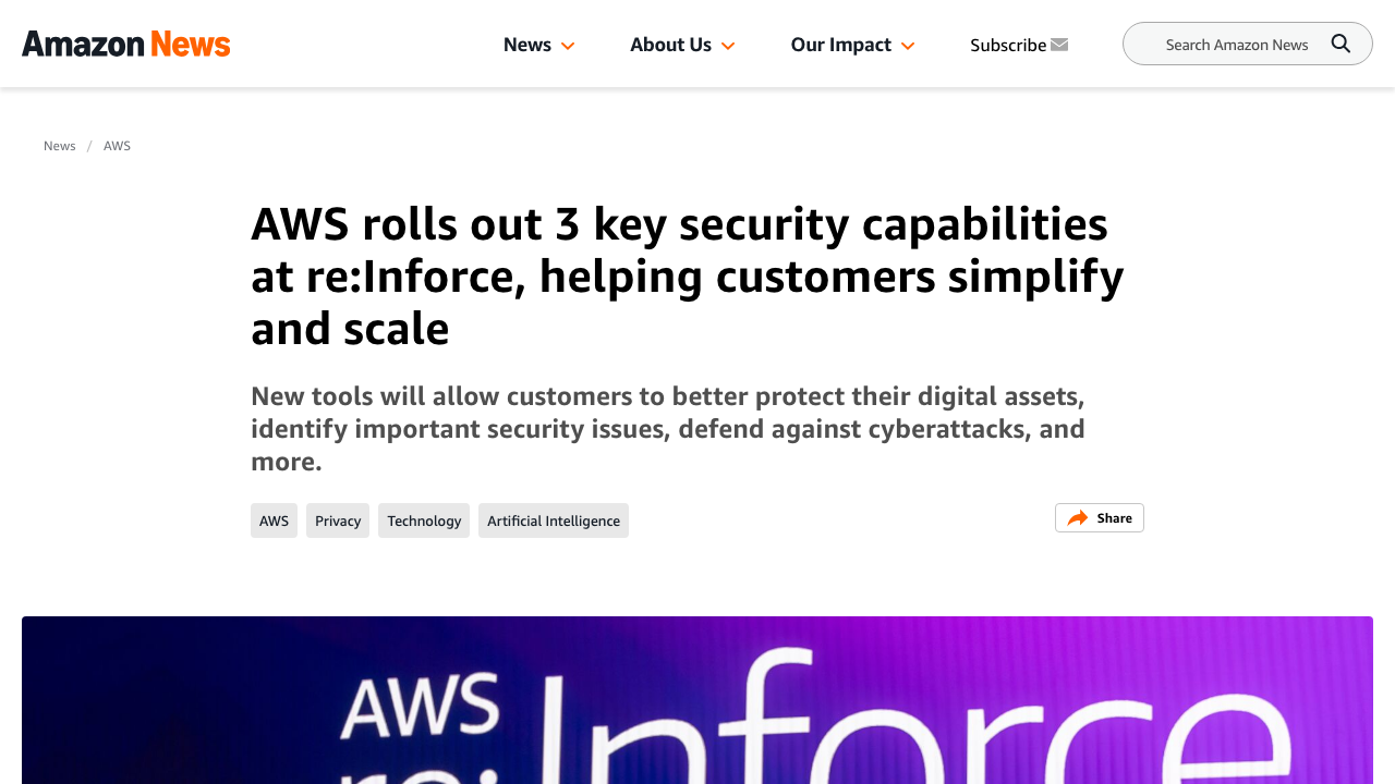 aboutamazon.com - News - Aws - Aws New Security Features Reinforce preview