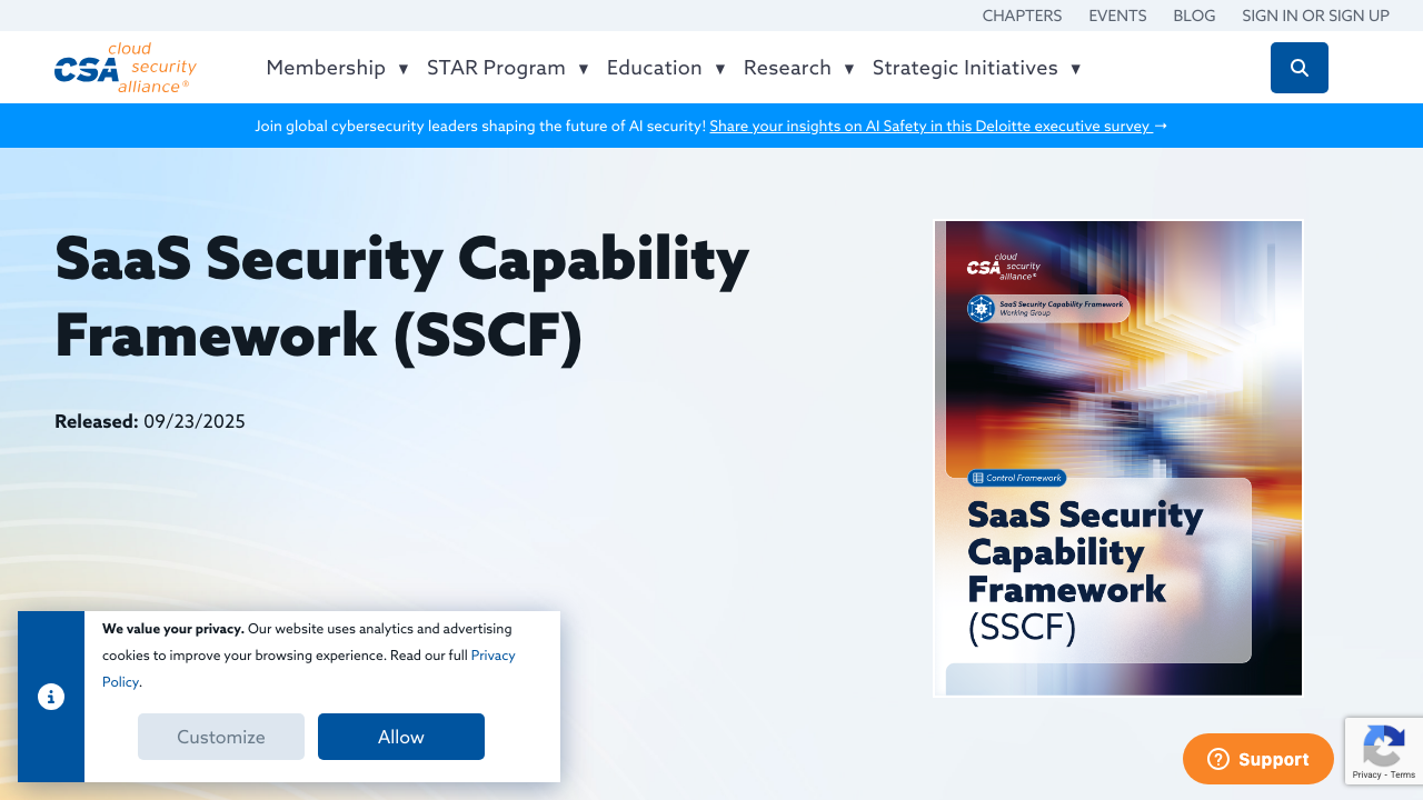 cloudsecurityalliance.org - Artifacts - Saas Security Capability Framework Sscf preview
