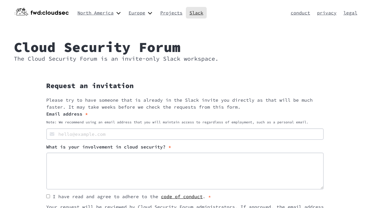fwdcloudsec.org - Forum preview