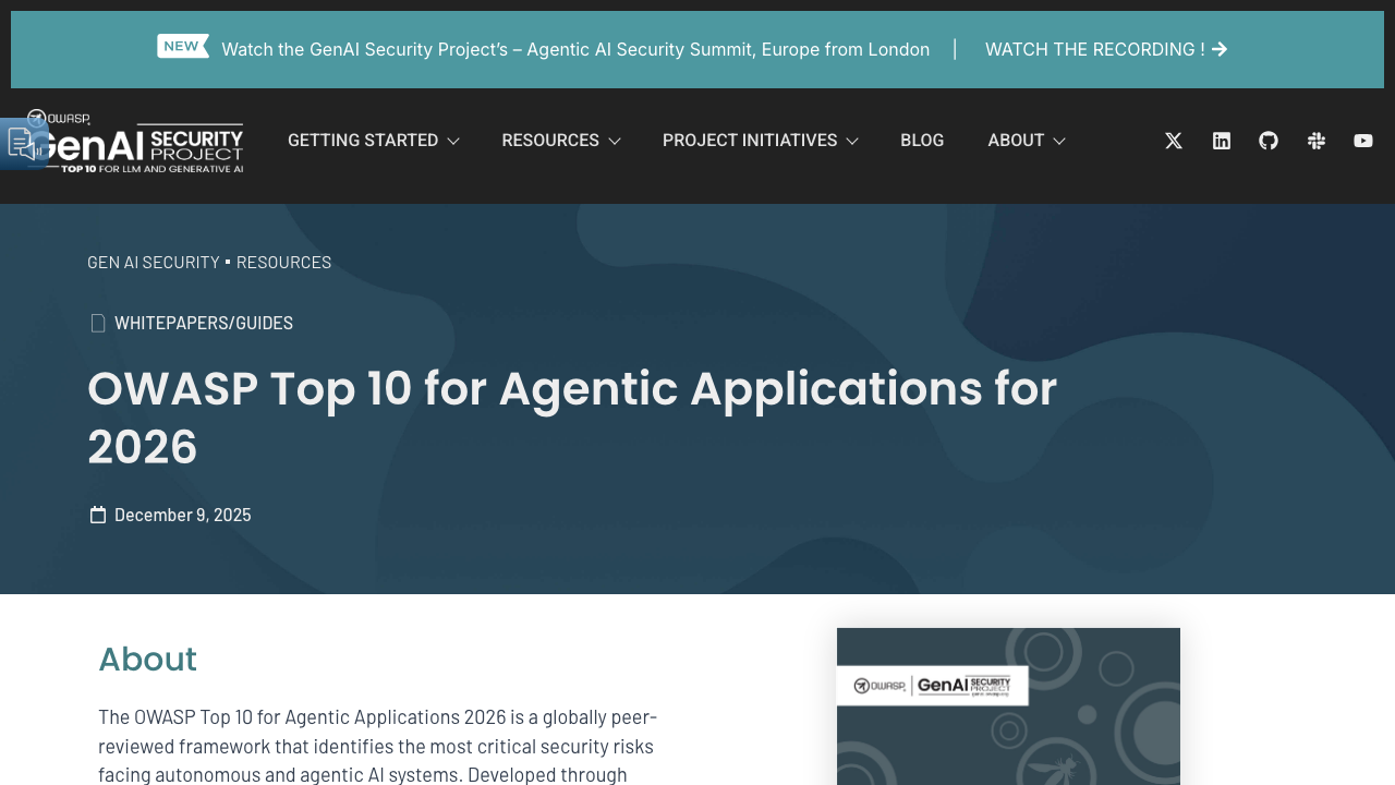 genai.owasp.org - Resource - Owasp Top 10 For preview
