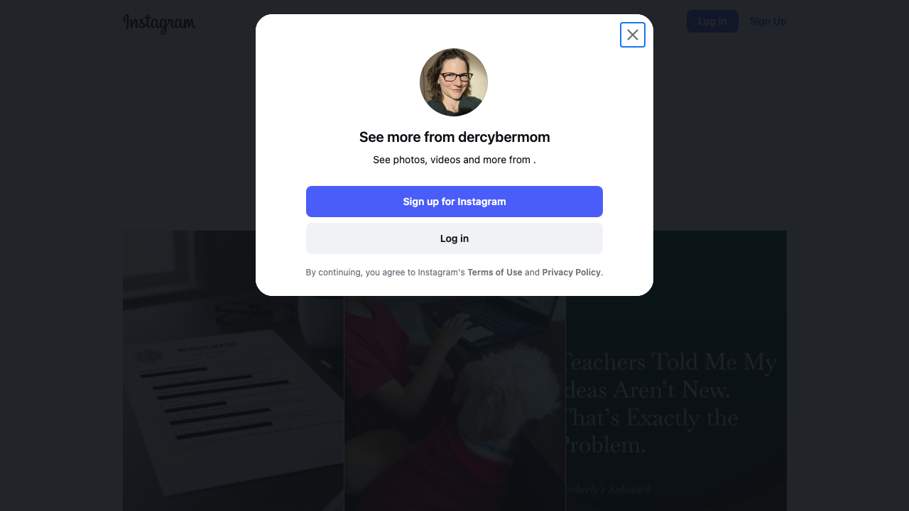 instagram.com - Dercybermom preview