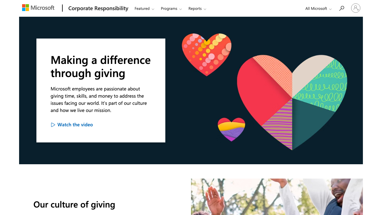 microsoft.com - En Us - Corporate Responsibility - Philanthropies - Employee Engagement preview
