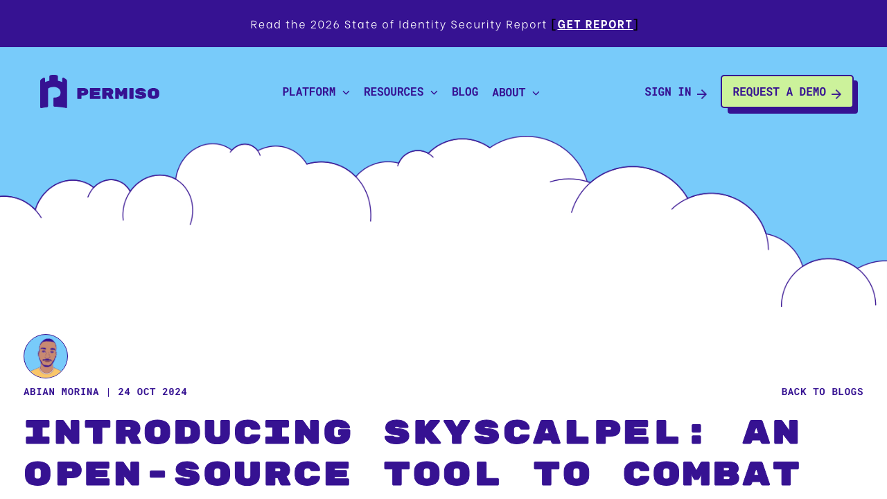 permiso.io - Blog - Introducing Sky Scalpel Open Source Tool preview