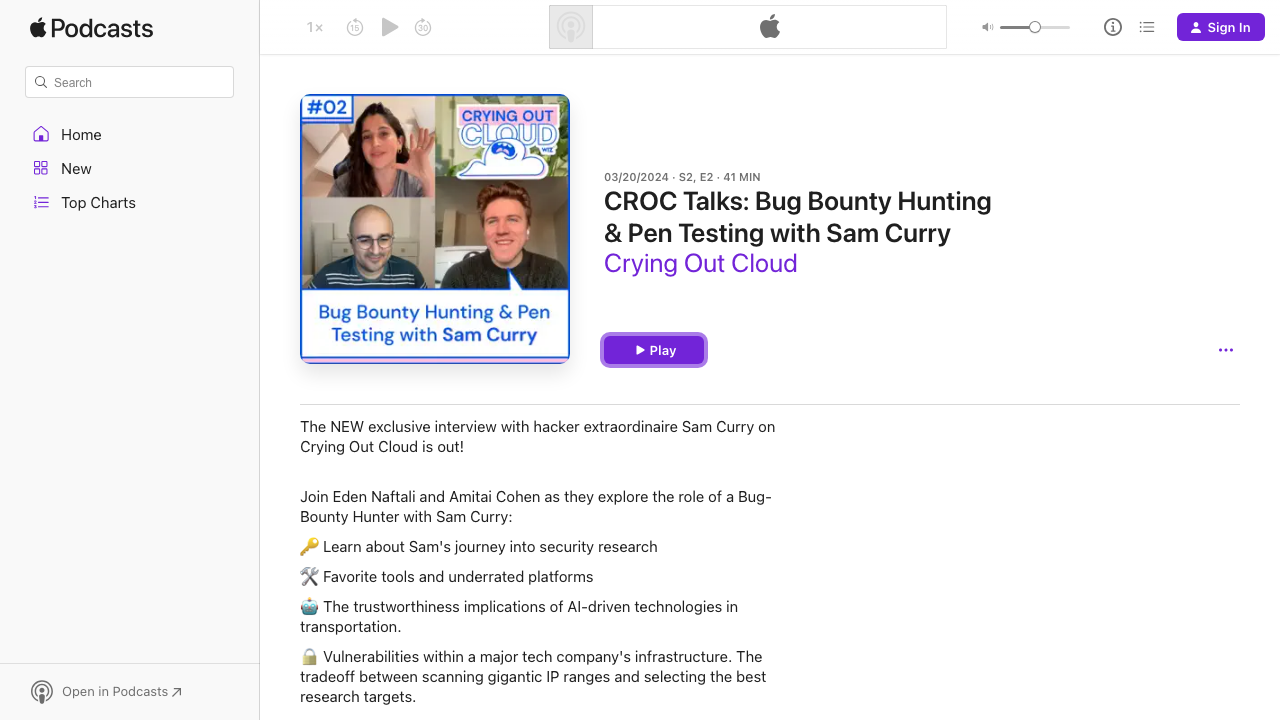 podcasts.apple.com - Us - Podcast - Crying Out Cloud - Id1675289400 preview