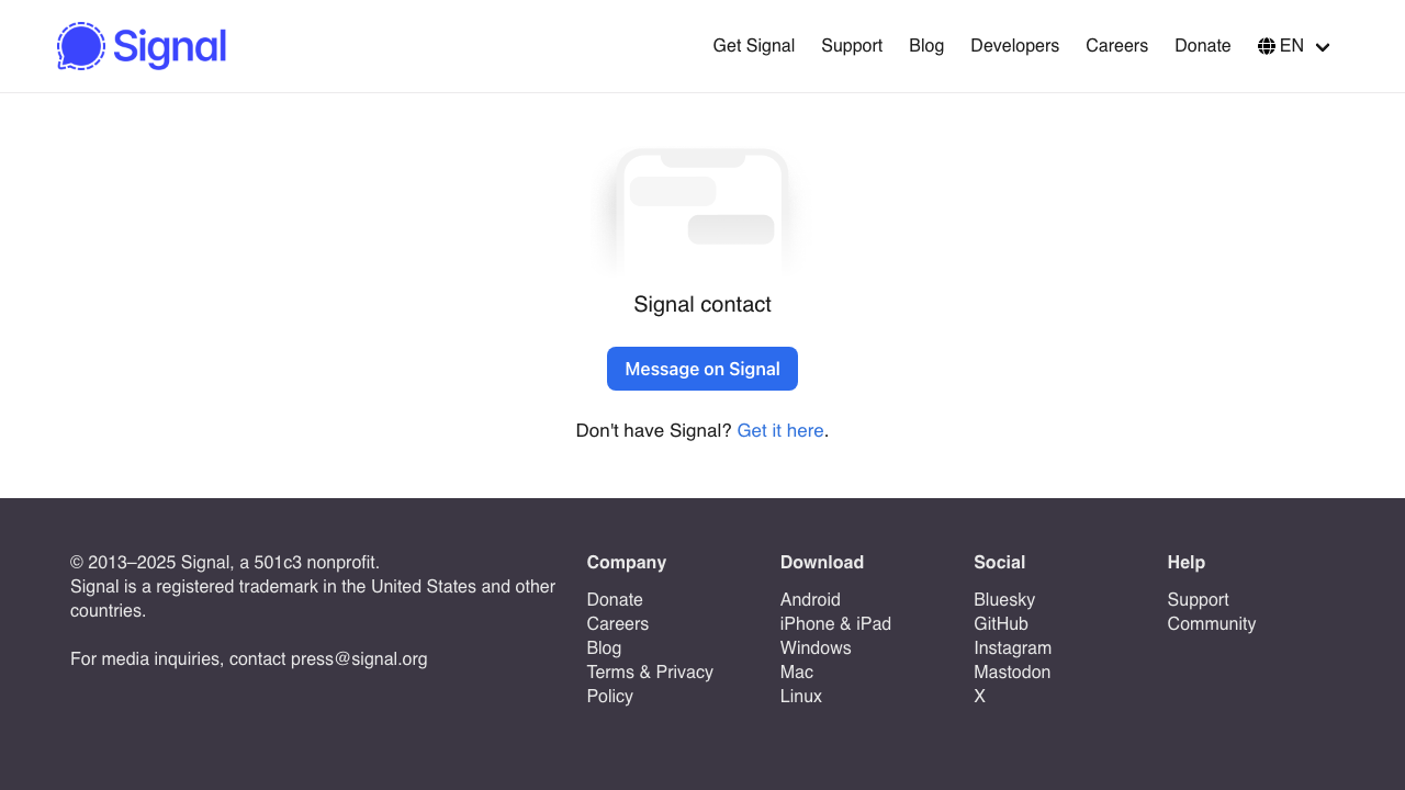 signal.me preview