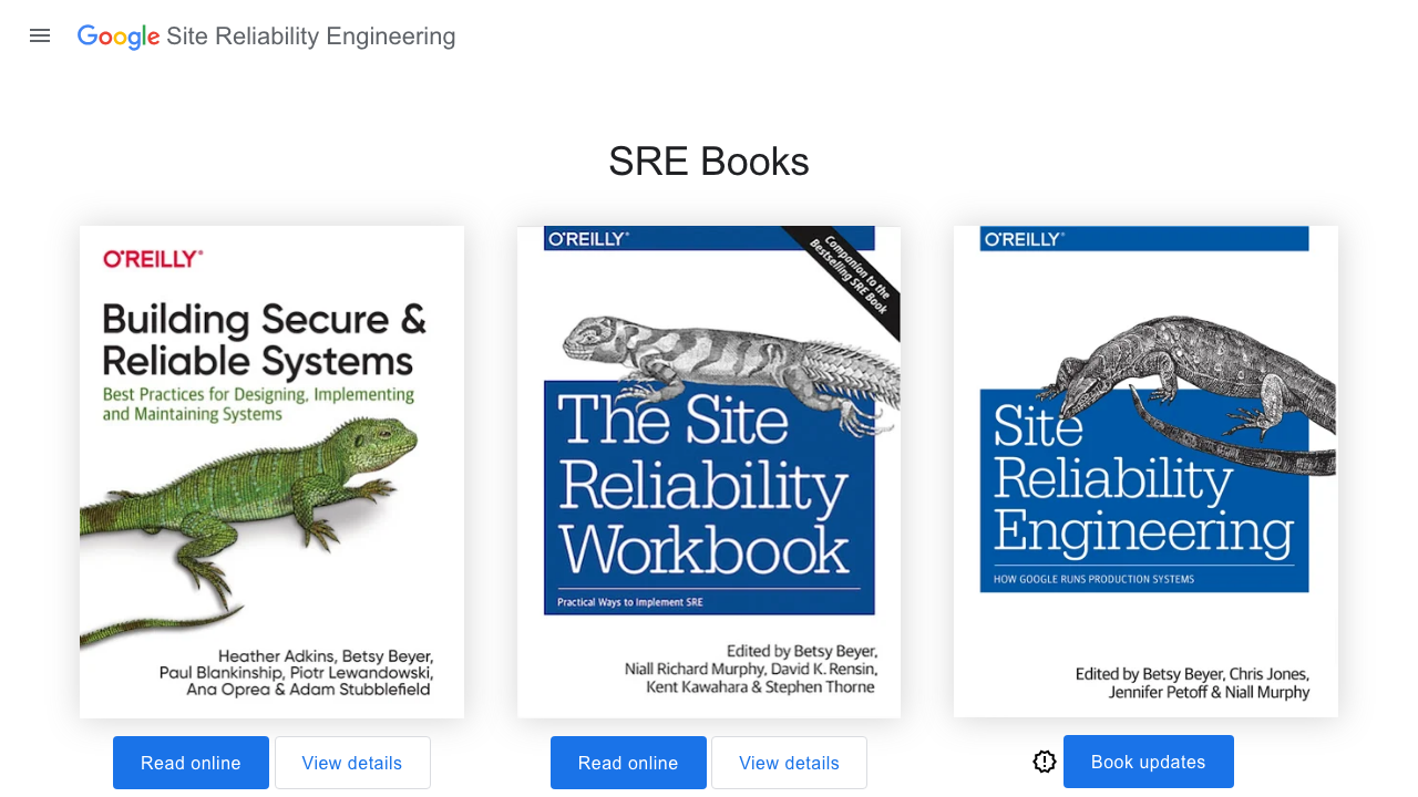 sre.google - Books - Building Secure Reliable Systems preview