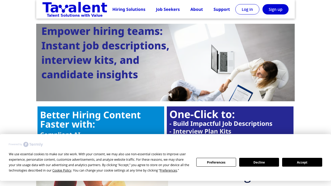 tavalent.com - Interviewnext Index - Rock My Resume preview