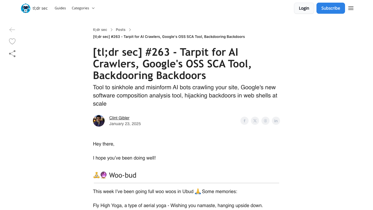 tldrsec.com - P - Tldr Sec 263 preview