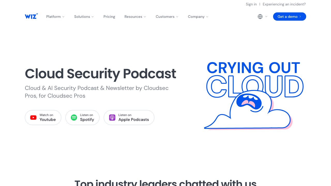 wiz.io - Crying Out Cloud preview