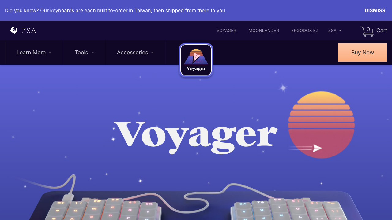 zsa.io - Voyager preview
