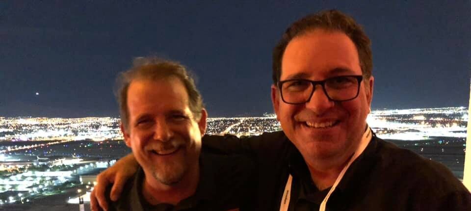 Shawn and Kevin at Black Hat Las Vegas, 2018