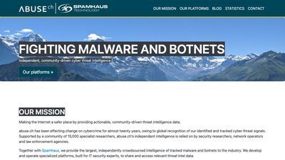 abuse.ch (URLhaus, ThreatFox, MalwareBazaar) preview