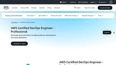 AWS Certified DevOps Engineer - Professional preview