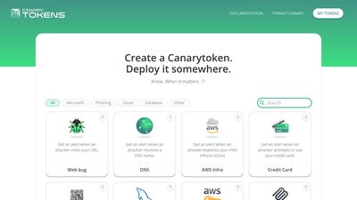 Canarytokens preview