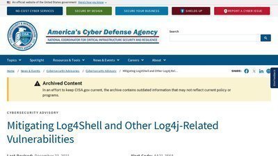 Log4Shell - CVE-2021-44228 preview