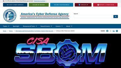 CISA SBOM Resources preview