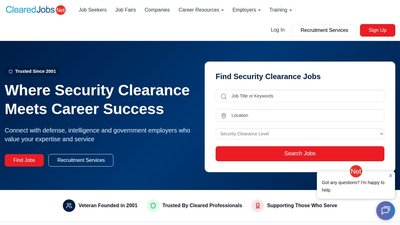 ClearedJobs.Net preview