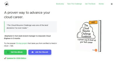 Cloud Resume Challenge preview