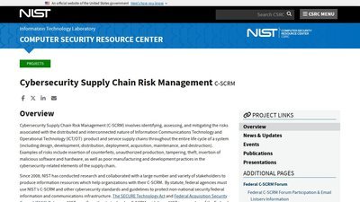 NIST C-SCRM (SP 800-161) preview