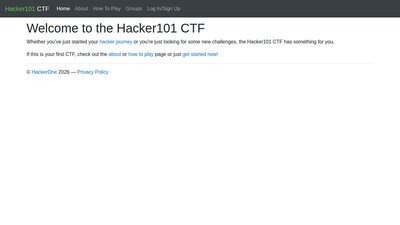 Hacker101 CTF preview