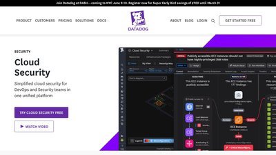 Datadog Cloud Security preview