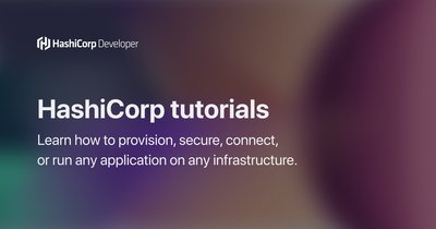 HashiCorp Developer Tutorials preview
