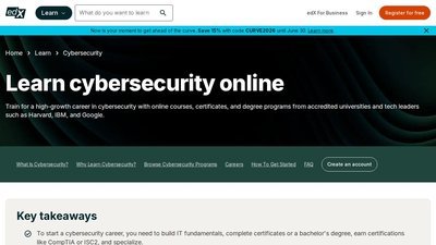 edX Cybersecurity preview