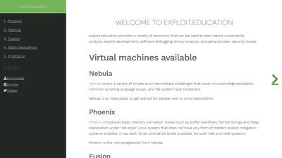 Exploit Education preview