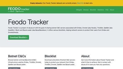 Feodo Tracker preview