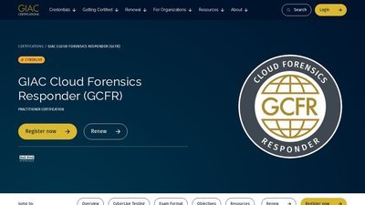 GIAC GCFR Cloud Forensics Responder preview