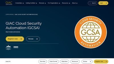 GIAC GCSA & GCLD preview