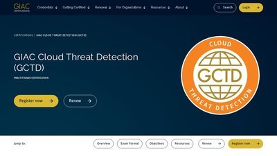 GIAC GCTD preview