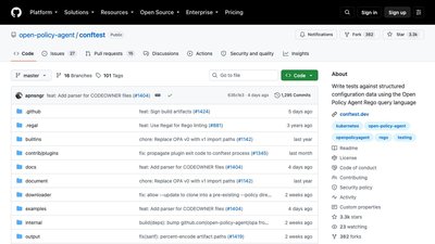 Conftest preview