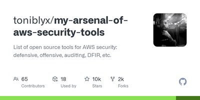 My Arsenal of AWS Security Tools preview