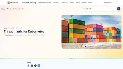 Microsoft Kubernetes Threat Matrix preview