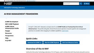 NIST AI Risk Management Framework preview