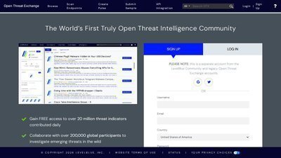 AlienVault OTX preview