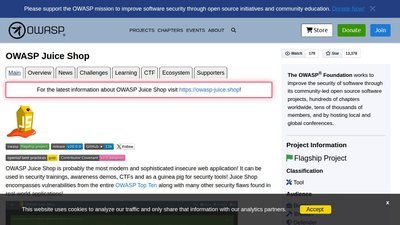 OWASP Juice Shop preview