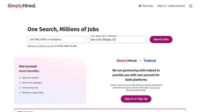 SimplyHired preview