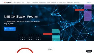 Fortinet Training Institute preview