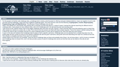 WeChall preview