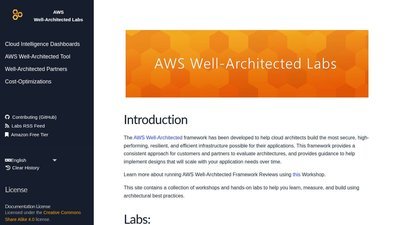 AWS Well-Architected Security Labs preview