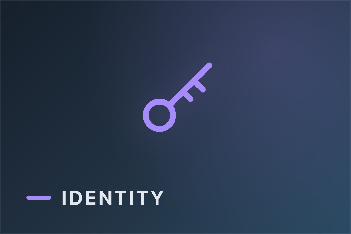 IAM and identity